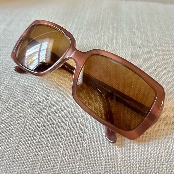 Burberry Rectangle Transparent Sunglasses Brown - Picture 11 of 11